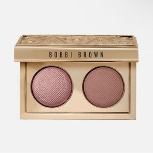 NWT Bobbi Brown Luxe Eye Shadow Duo  in MIDNIGHT TOAST Size .05 Oz. / 1.5 g Each